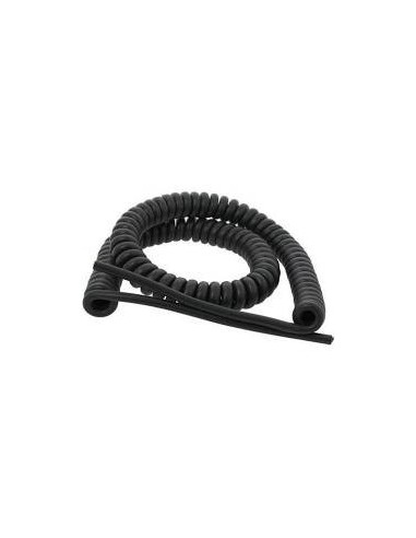 Cable Espiralado Taller Largo 69/200cm   3 X   0.75    Negro   0.80