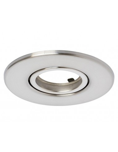 Sj G6120/p Spot Emb Dicro Gu-10 Movil 110/80mm Platil Micro Plata C/zocalo C/aro