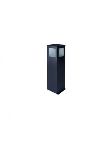 Rustica 7176_ Farola Baliza Chapa 400mm 4 Caras 1x E27