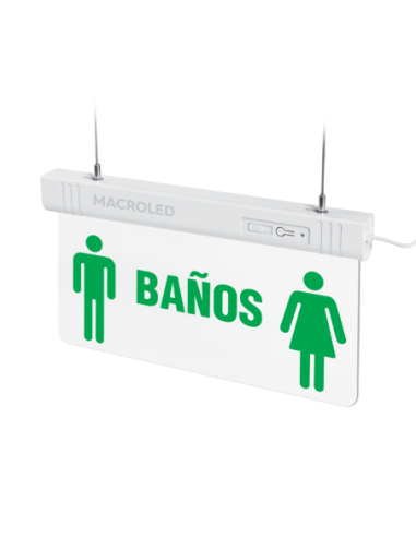 . Macroled Csl-banos Cartel De Salida...