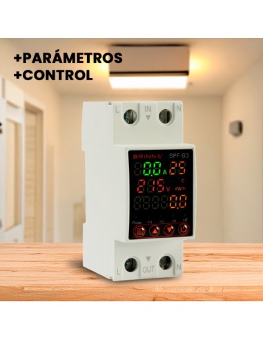 Brinna Spfw-63 Medidor Consumo Wifi +...