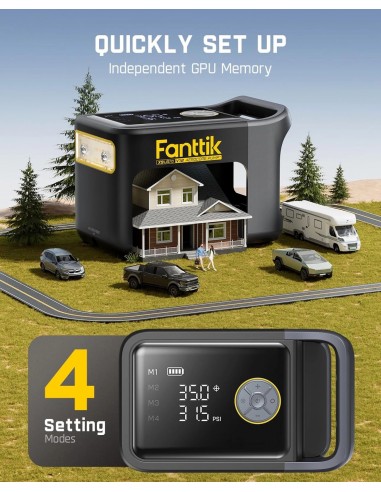 Fanttik Lfant00018 X9 Ultra Inflador...