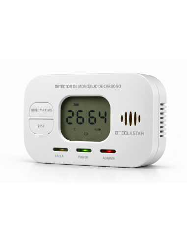 Teclastar 88206 Detector De Monoxido...